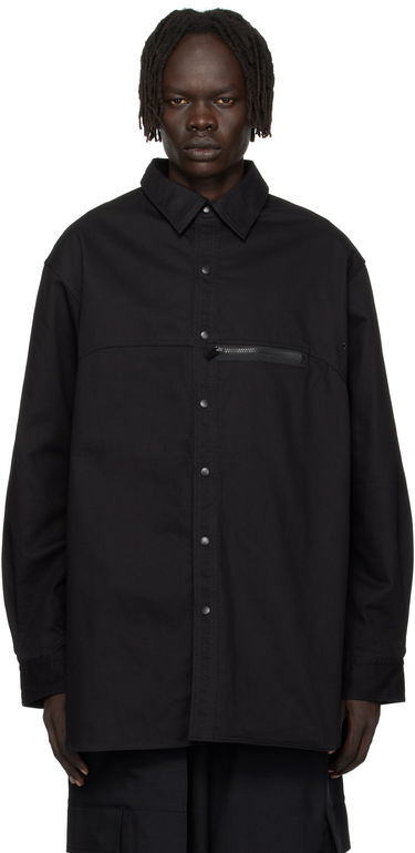 Košeľa Y-3 Y-3 UT Twill Overshirt Čierna | JW4620, 0