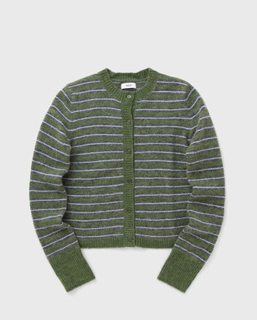 Sveter envii Striped Long Sleeve Cardigan Zelené | E25300028-CLR002348, 0
