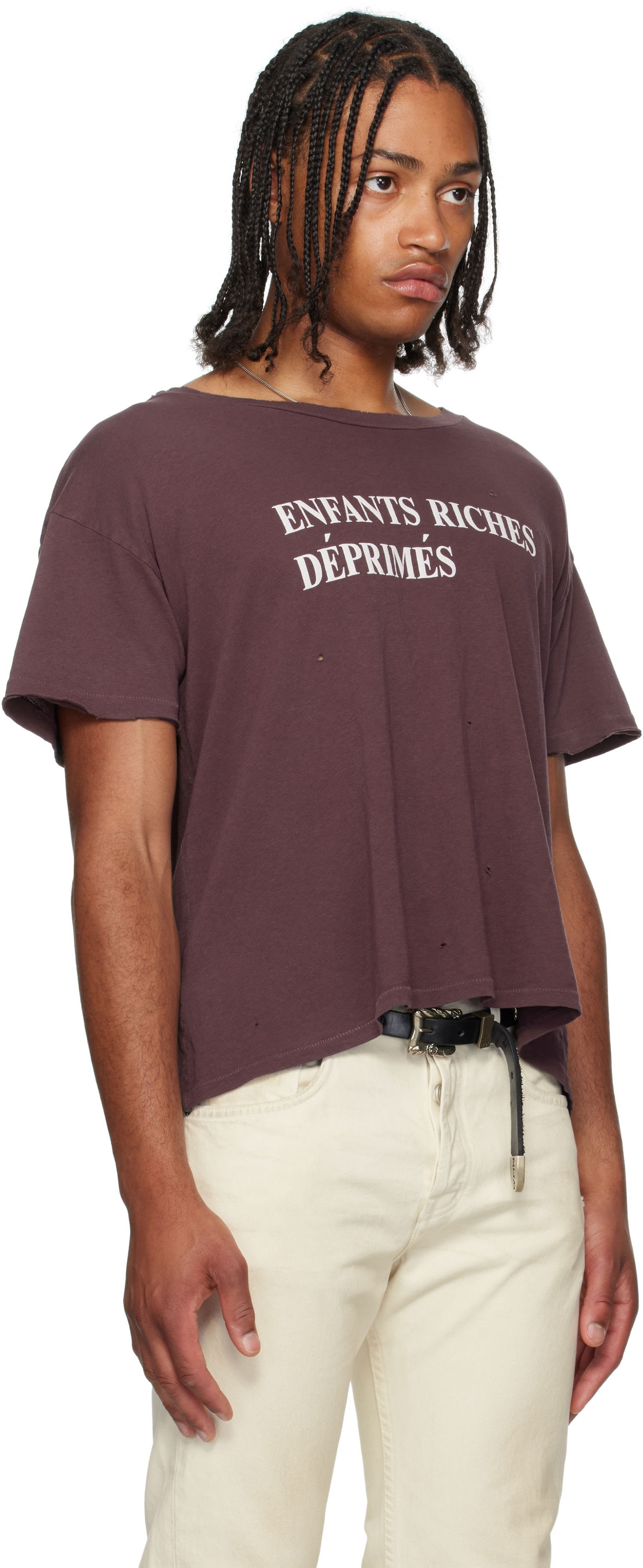 Tričko Enfants Riches Déprimés Enfants Riches Déprimés Classic Logo T-Shirt Fialová | 010-856, 1