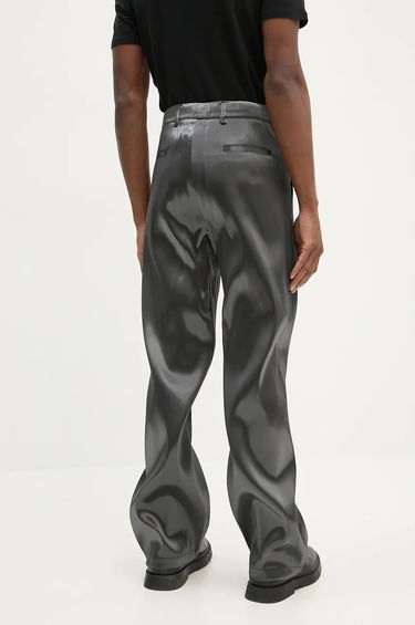 Nohavice HELIOT EMIL Straight-Leg Satin Trousers Čierna | HE.M.10.038.P03.ME10, 2