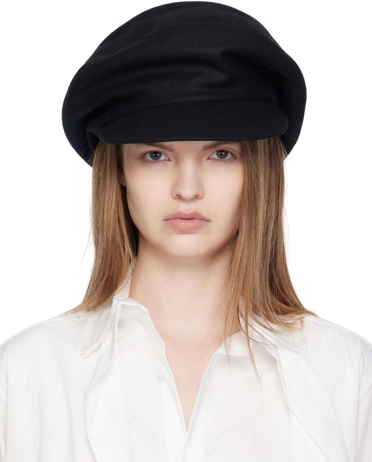 Klobúk Yohji Yamamoto Yohji Yamamoto Top Crown Casquette Čierna | FL-H82-164, 0