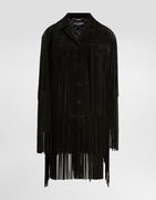 Dolce & Gabbana Women's Suede Fringe Jacket