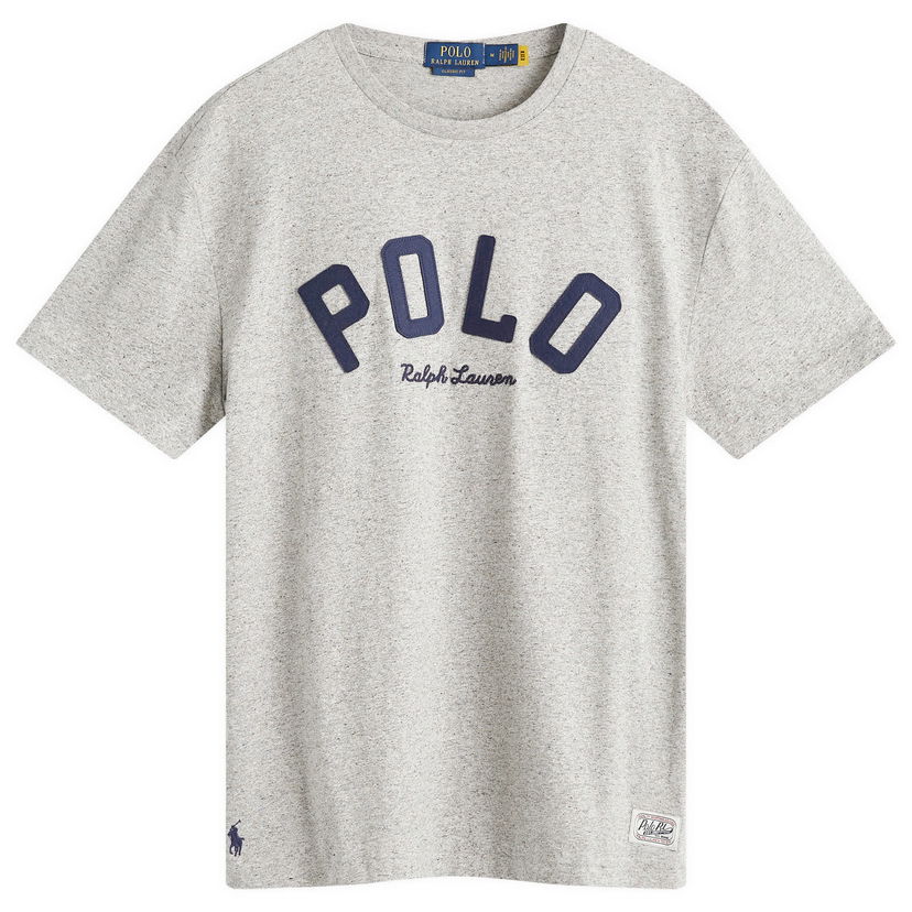 Tričko Polo by Ralph Lauren Polo Ralph Lauren Men's College Logo T-Shirt in Dark Vintage Heather, Size Large | END. Clothing Šedá | 710952043003