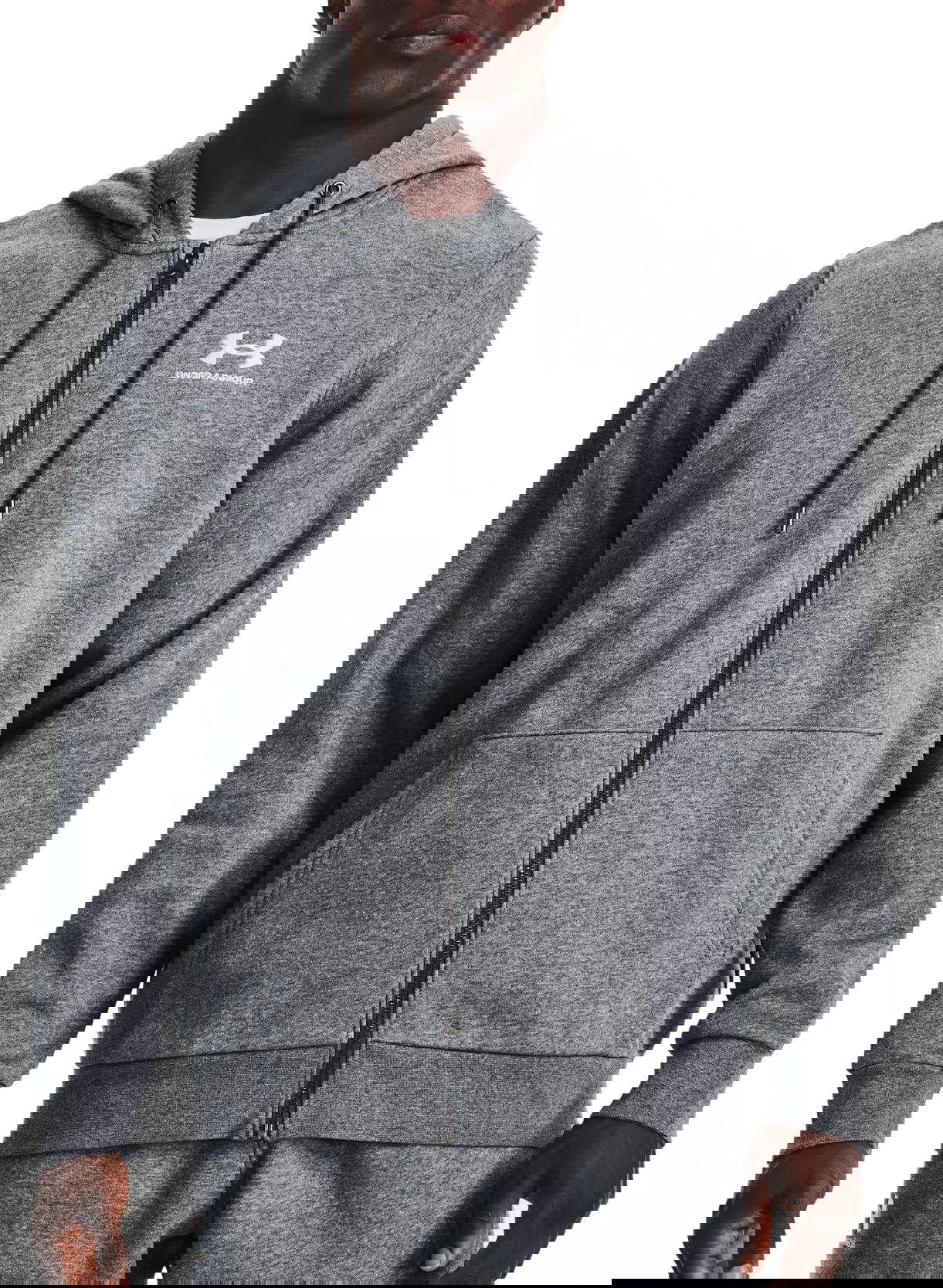 Mikina Under Armour Essential Fleece Šedá | 1373881-012, 0