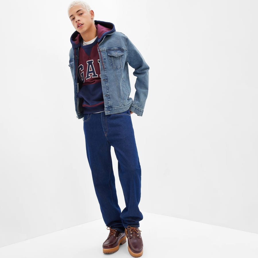Bunda GAP Denim Icon Jacket Modrá | 413768-00, 0