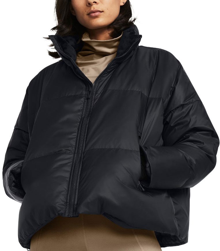 Prešívaná bunda Under Armour CGI Down Puffer Jacket Čierna | 1378858-001