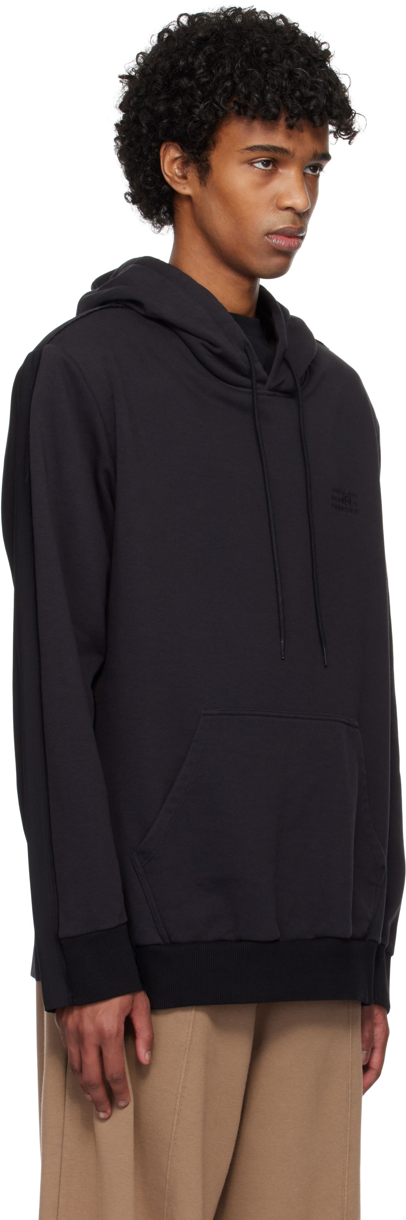Mikina Maison Margiela MM6 Maison Margiela Paneled Hoodie Čierna | SH0GU0022 MTJ018, 1