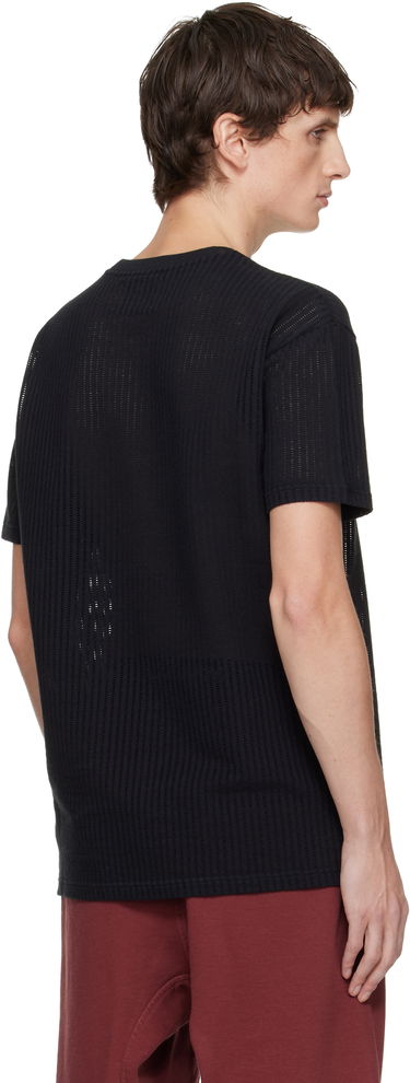 Tričko Vivienne Westwood Ribbed Orb Patch Classic T-shirt Čierna | 3G010044-J00A5-, 2