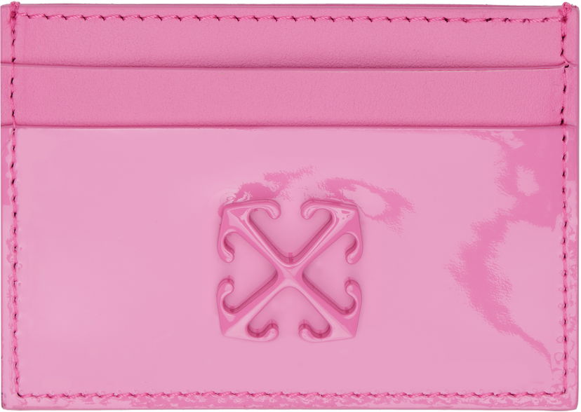 Peňaženka Off-White Card Holder Ružová | OWND035F24LEA0013B00