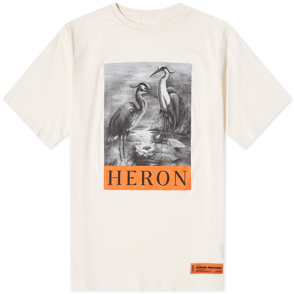 Tričko HERON PRESTON Oversized Tee Biela | HMAA026C99JER0010110, 0