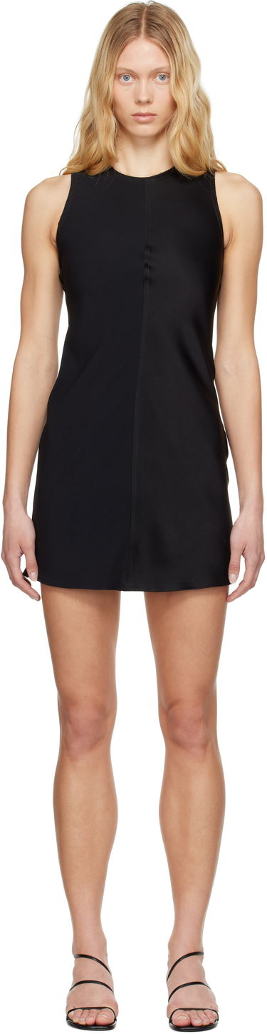 Šaty AMI AMI Paris Straight Minidress Čierna | FDR066.AC0014, 0
