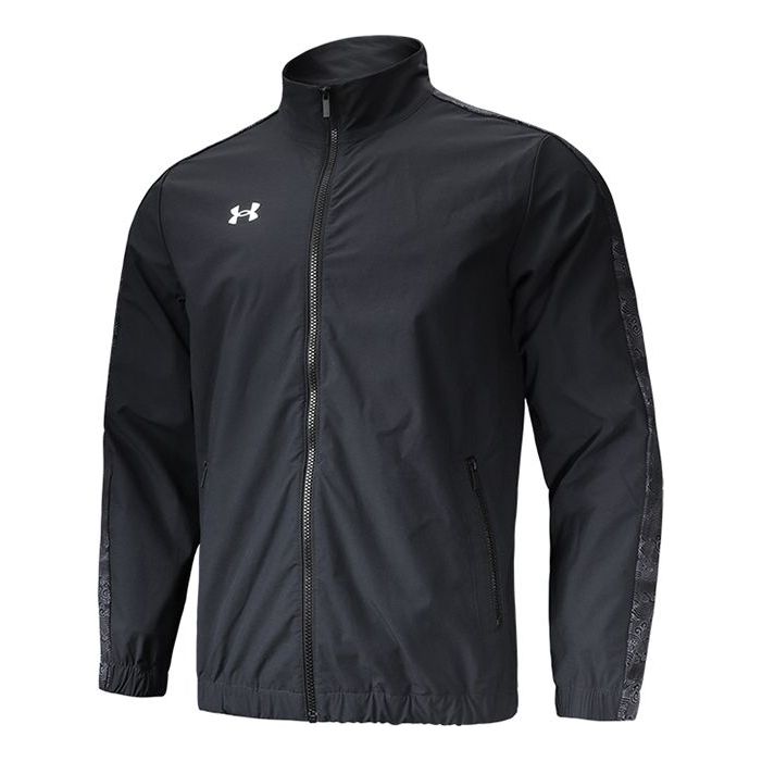 Vetrovka Under Armour Sportstyle Woven Full Zip Jacket Čierna | 22500401-001