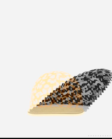 Šiltovka KAPITAL Leopard Baseball Cap Hnedá | K2409XH514 BROWN, 1