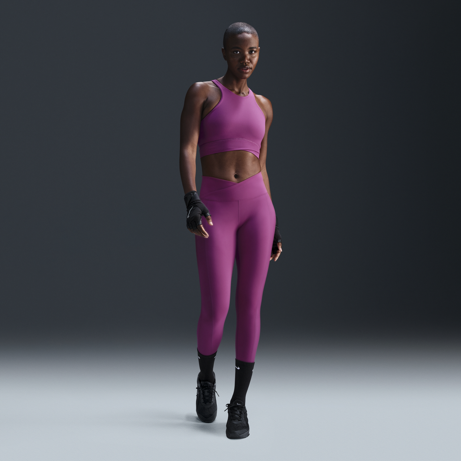 Twist Light Support Sports Bra