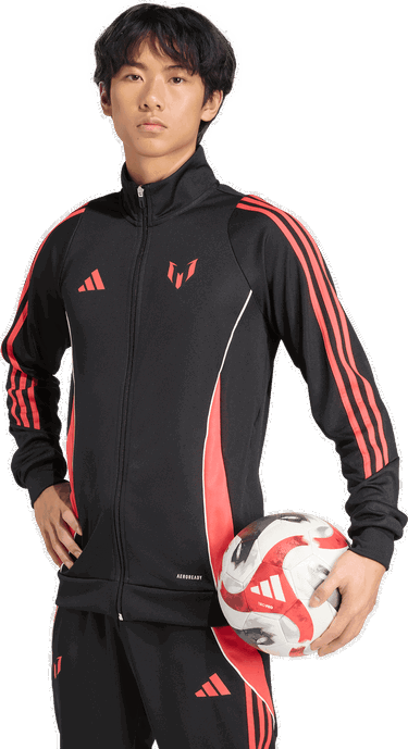 Bunda adidas Performance Messi Track Jacket Čierna | JY9519, 2