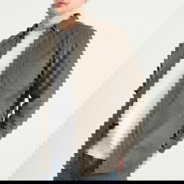 Košeľa Portuguese Flannel Lobo Button Down Corduroy Shirt Šedá | AW25051-GRY, 5