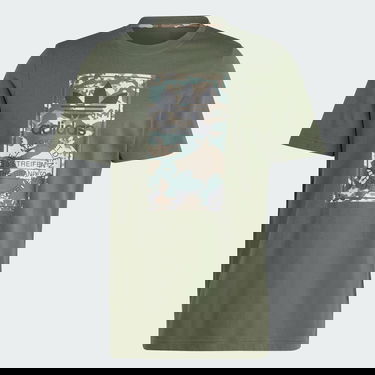 Tričko adidas Originals Graphics Camo Tongue Zelené | IU4684, 4