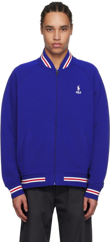 Bomber bunda Polo by Ralph Lauren Ralph Lauren Zip Bomber Jacket Modrá | 710964434001, 0