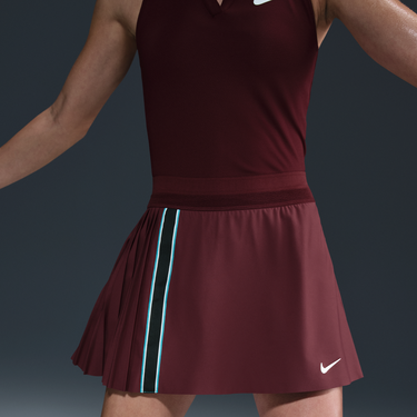 Sukňa Nike NikeCourt Slam Dri-FIT Tennis Skirt Vínová | FZ6766-619, 1
