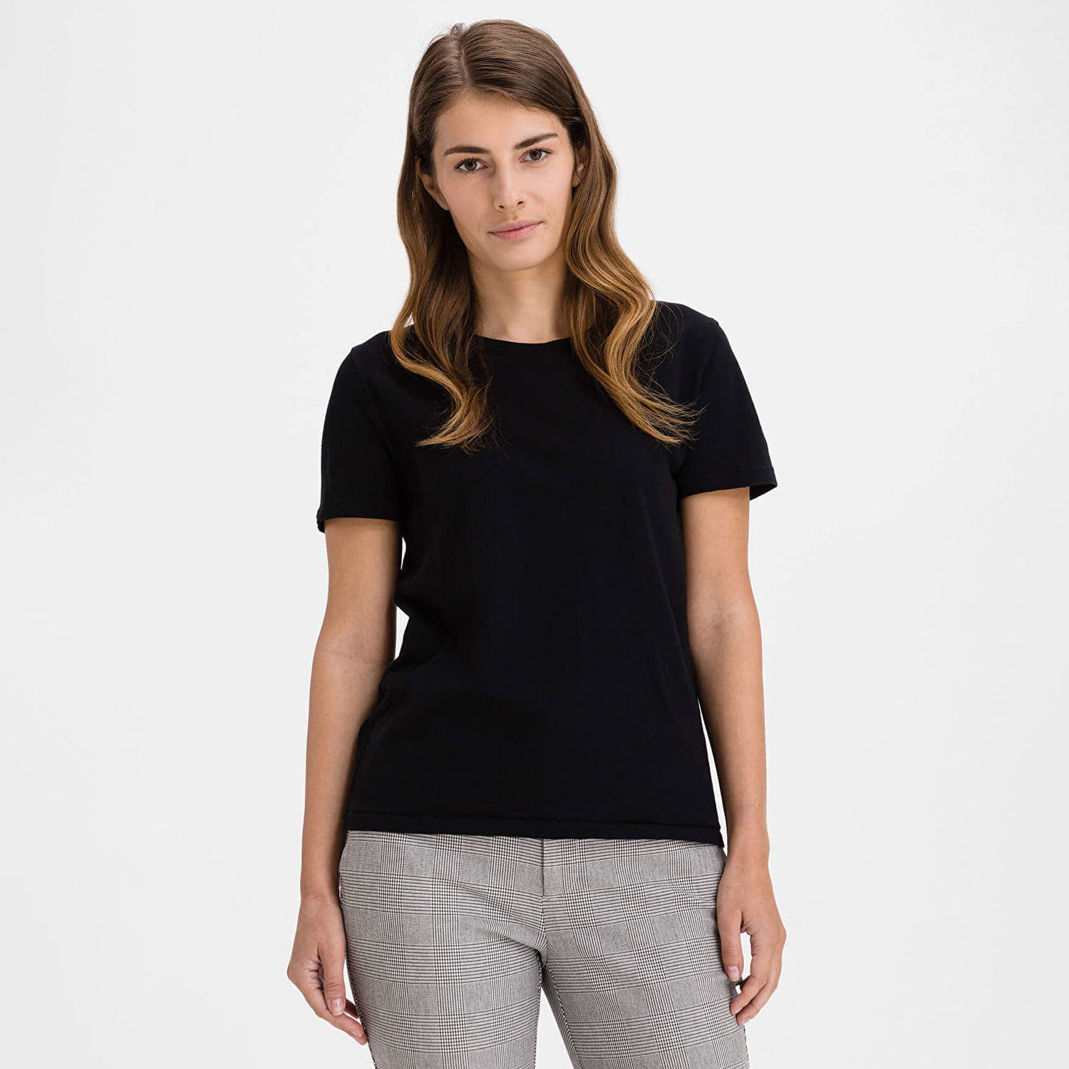 Tričko GAP Basic Crewneck Tee True Black Čierna | 795346-06, 0