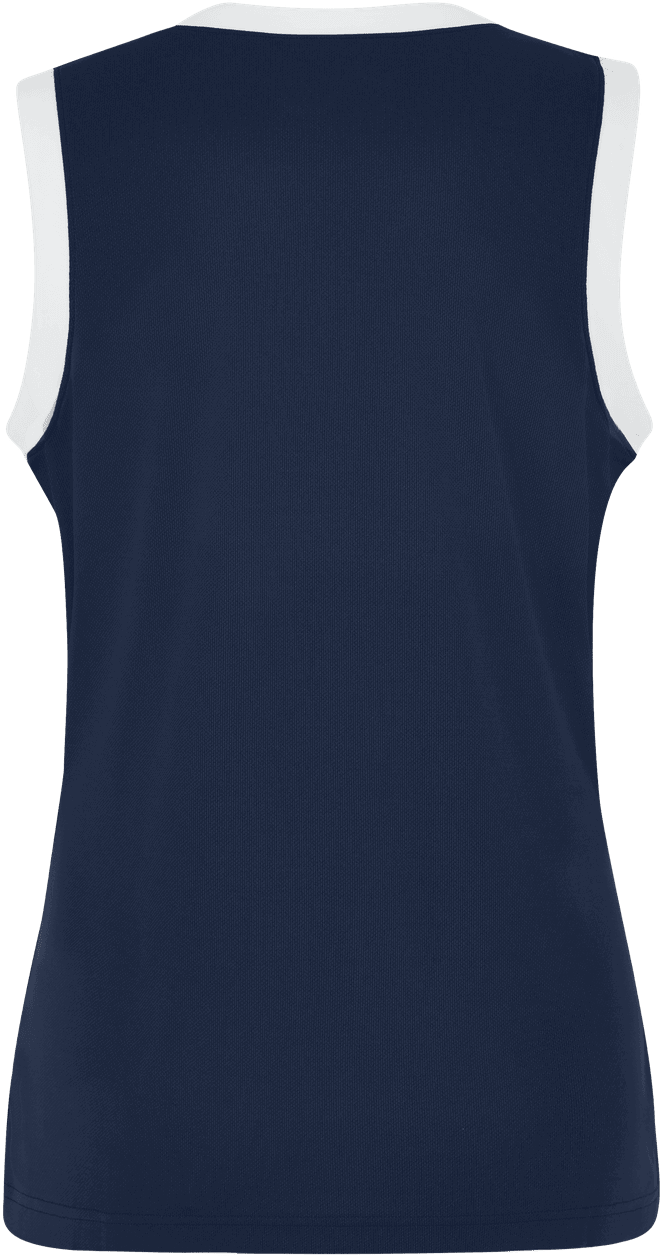 Dres Nike Team25 Sleeveless V-Neck Trimmed Basketball Jersey Navy | a19915-451, 1