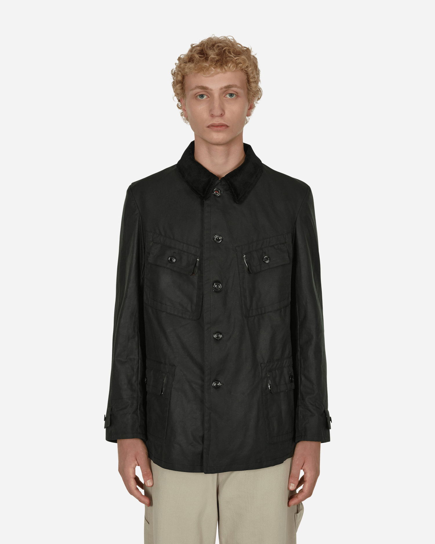 Košeľa Maison Margiela Waxed Cotton Jacket Čierna | SI1AM0001 616, 0