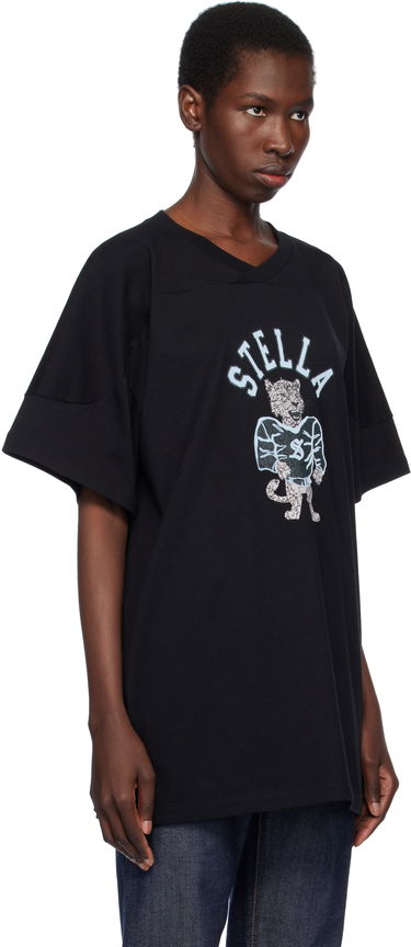 Tričko Stella McCartney Stella McCartney Leopard Mascot T-Shirt Čierna | 6J04103SQA05, 1