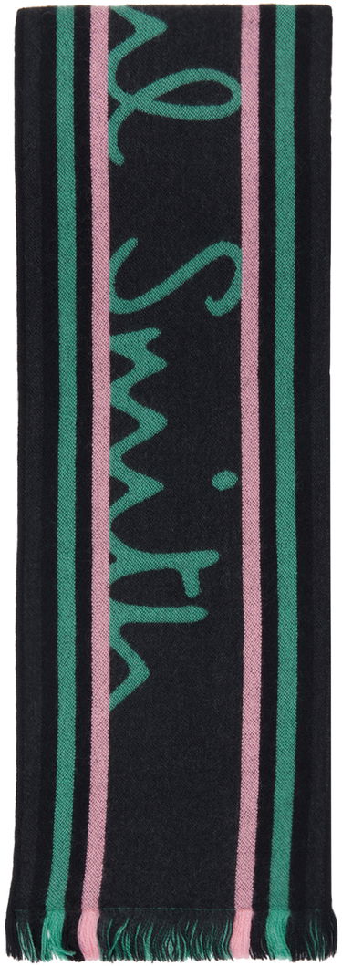 Šál Paul Smith PS Paul Smith Team Scarf Čierna | 79 BLACKS, 1