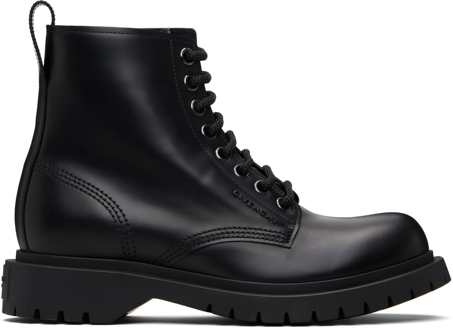 Tenisky a topánky Givenchy Givenchy Chunky-Sole Lace-Up Boots Čierna | BH604VH1WC001, 0