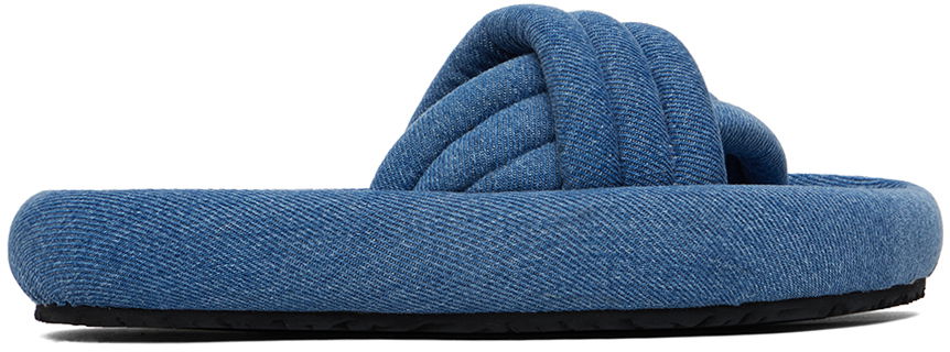 Starostlivosť o obuv ISABEL MARANT Isabel Marant Niloo Flat Sandals Navy | 23PSD0028FA-A1B56S, 0