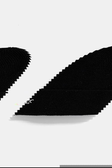 Šál Lacoste Ribbed Wool Beanie and Scarf Set Čierna | RB5385, 1