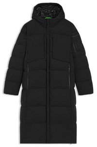 Long-length Down Water-Repellent Stretch Fabric Jacket