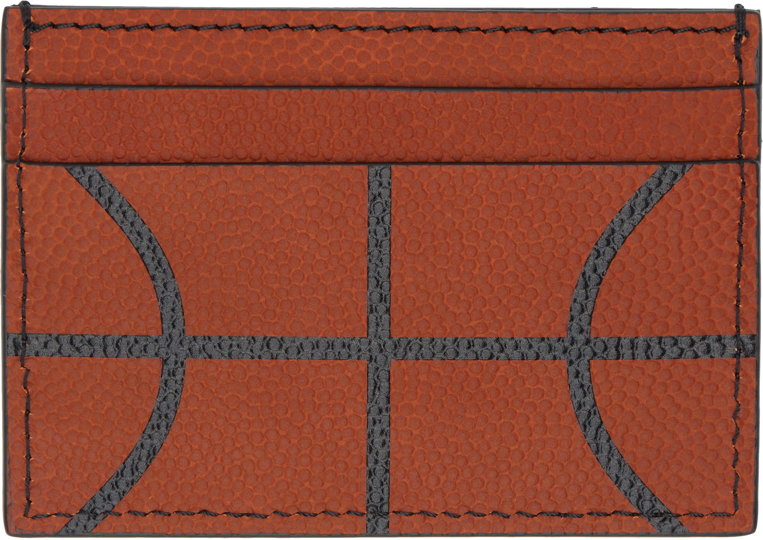 Peňaženka Off-White Card Holder Basket Oranžová | OMND093C99LEA0012010, 1