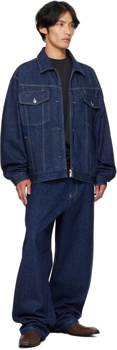 Džínsy VETEMENTS VETEMENTS Hip-Hop Jeans Modrá | UH76DP250N, 3