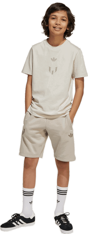 Súprava adidas Performance Messi Kids Shorts Béžová | JD1965, 4