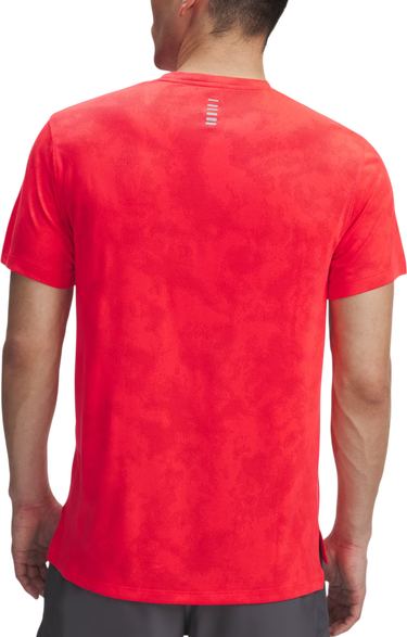 Tričko Under Armour Under Armour UA Launch Camo Short Sleeve T-Shirt Červená | 6006098-713, 1