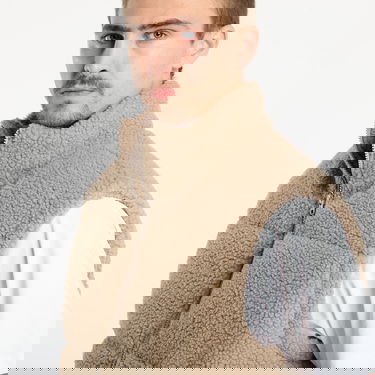 Vesta Urban Classics Basic Teddy Puffer Vest Béžová | TB7939-01279, 2