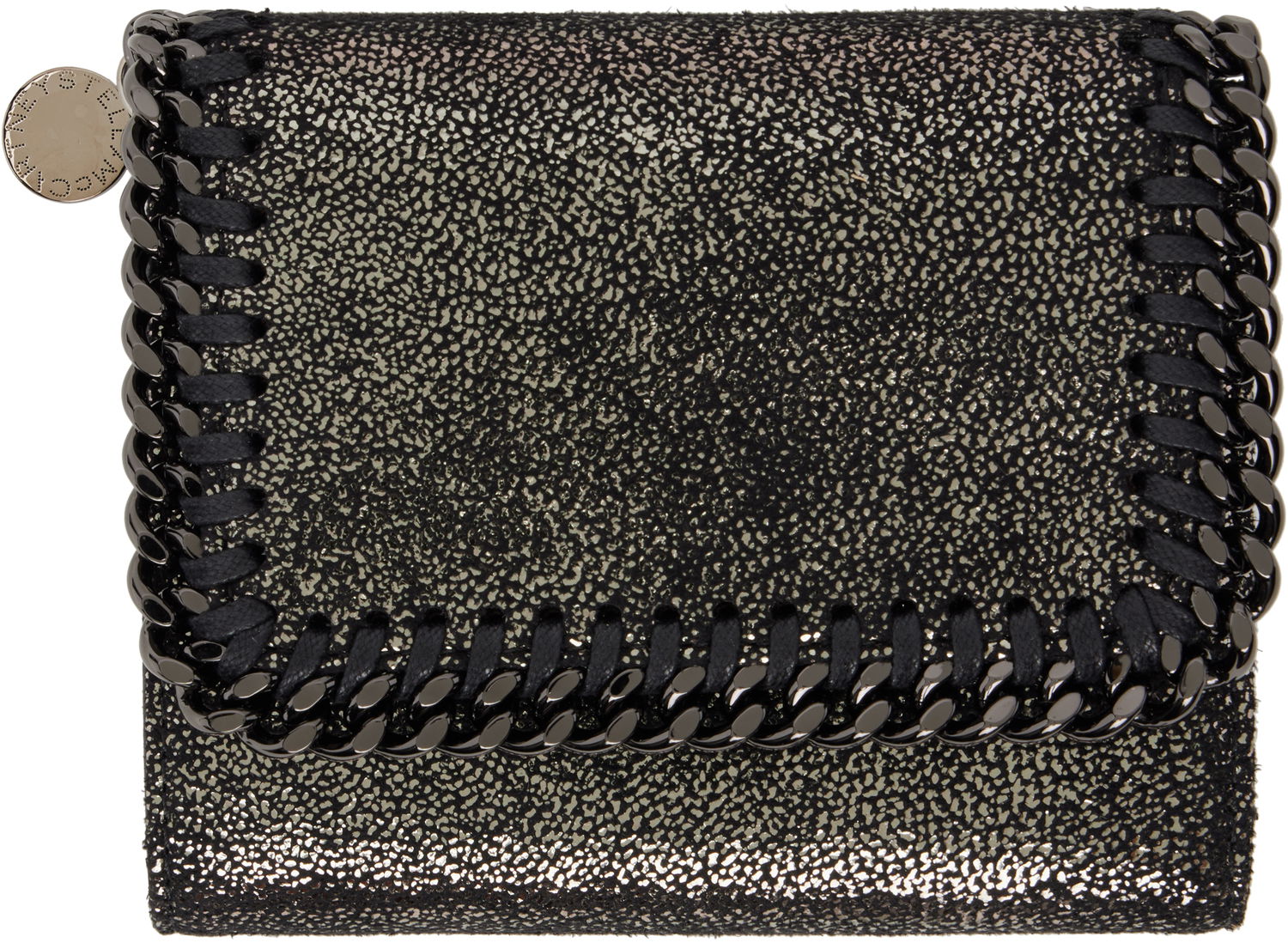 Peňaženka Stella McCartney Small Chain Flap Wallet Čierna | 431000WP0489, 0