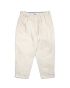 Beams+ 2 Pleats Twill Trousers