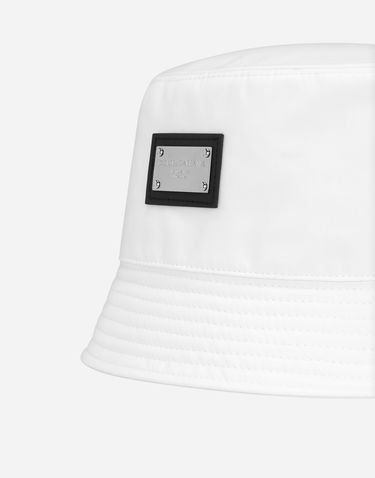 Klobúk Dolce & Gabbana Ala Chiusa Bucket Hat Biela | GH701AGF853W0800, 2