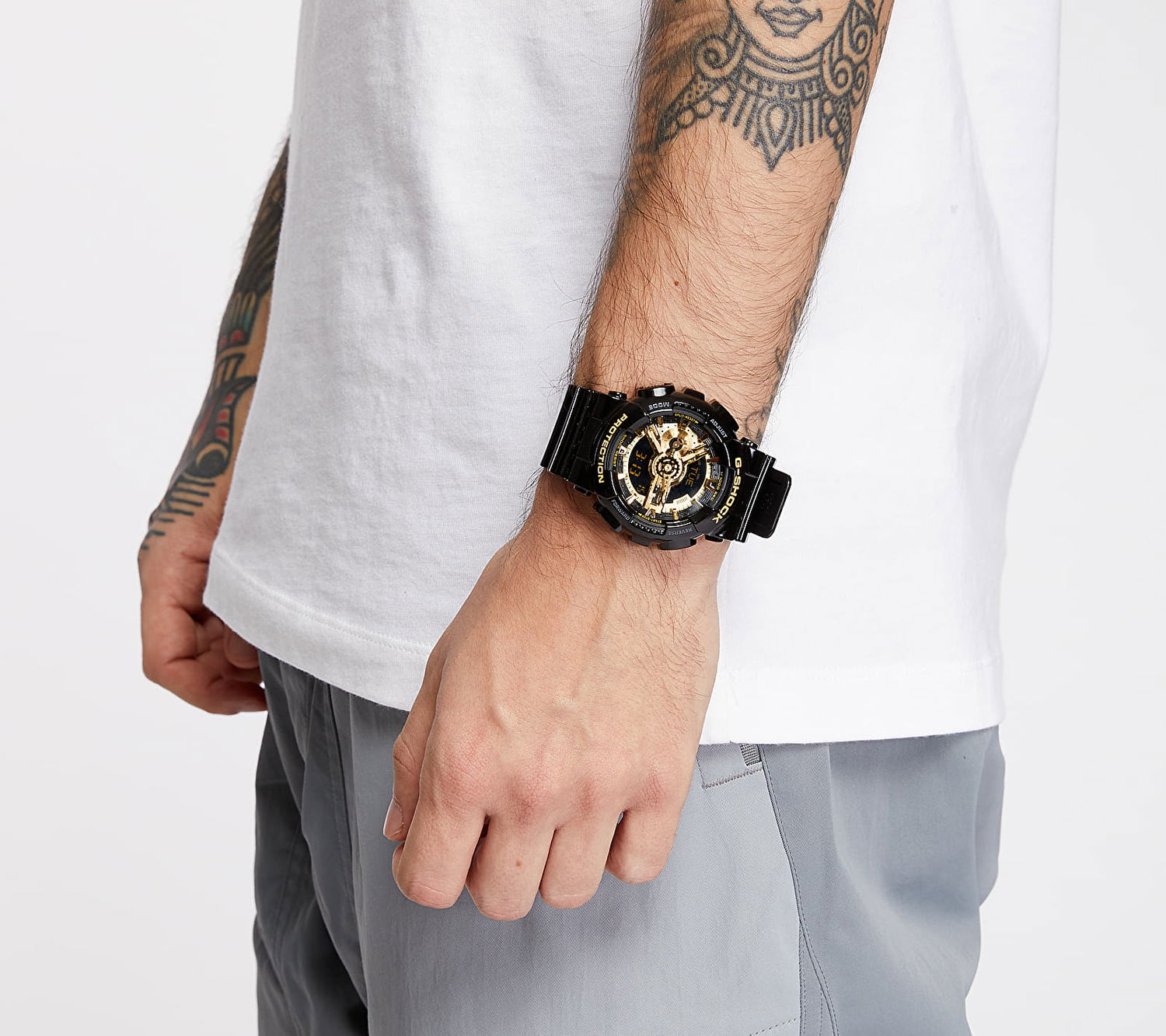 Hodinky CASIO G-Shock GA-110GB-1AER Čierna | GA-110GB-1AER, 1