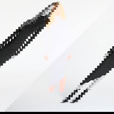 Šaty adidas Originals Ruched Maxi Dress Čierna | JW2806, 0