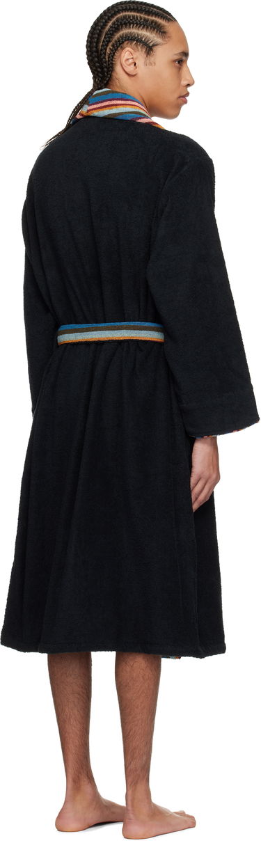 Pyžamo Paul Smith Paul Smith Artist Stripe Terry Robe Čierna | M1A-207G-HV351-79, 2