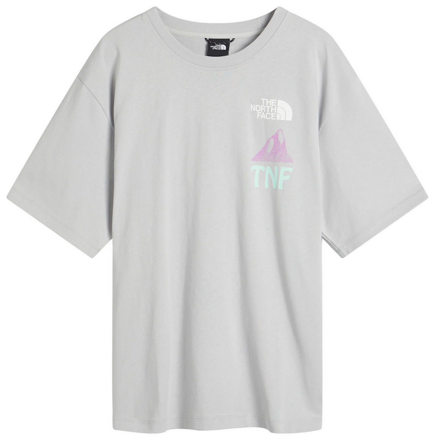 Tričko The North Face Heaven & Earth Graphic T-Shirt Šedá | NF0A8CKKA0M, 1
