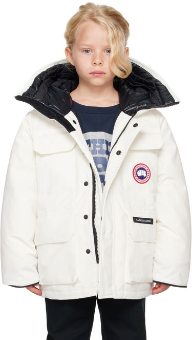 Parka Canada Goose Kids' Expedition Down Jacket Biela | 4552Y, 0