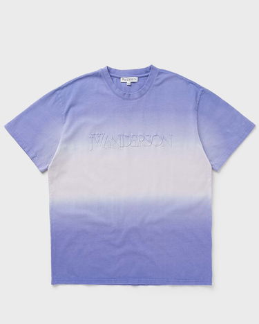 Tričko JW Anderson LOGO EMBROIDERY GRADIENT T-SHIRT Modrá | JT0238-PG1551-748, 0