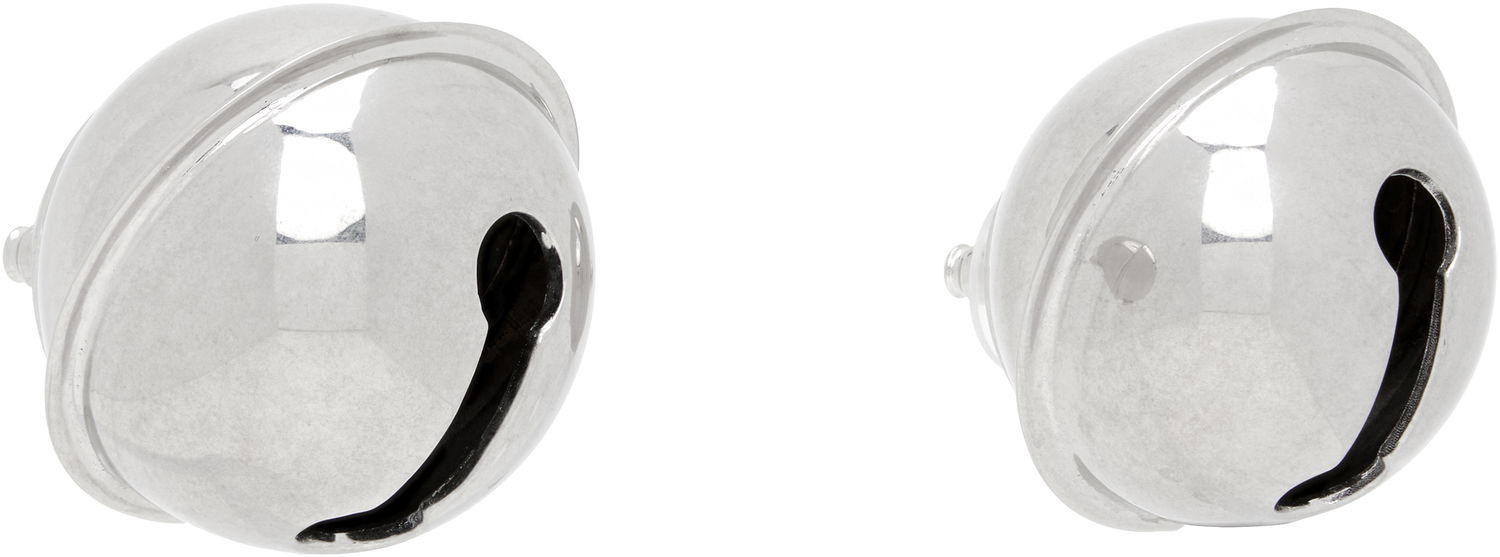 Náušnice Acne Studios Bell-Shaped Metal Earrings Metalická | C50481-, 1