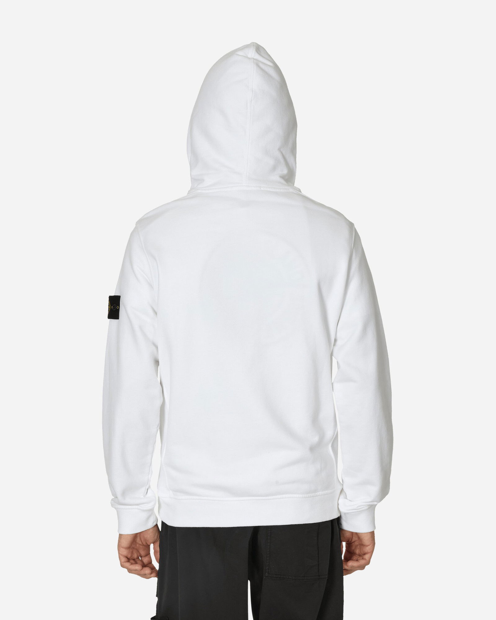 Garment Dyed Hooded Sweatshirt White