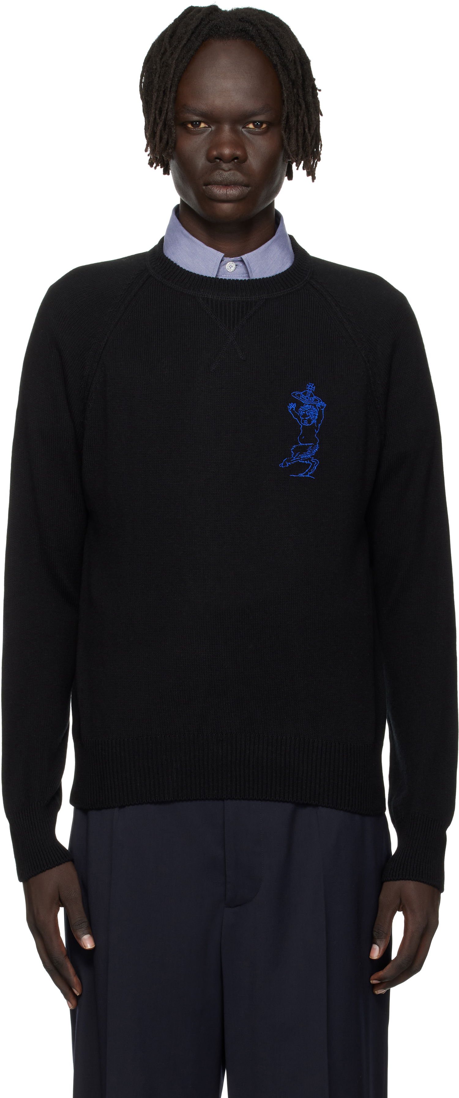 Sveter Vivienne Westwood Vivienne Westwood Joshua Sweater Čierna | 2701002P-Y0021-, 0
