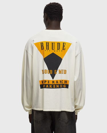 Tričko Rhude BLOOD AND MUD LS TEE Biela | RHFW23TT040126110611, 1